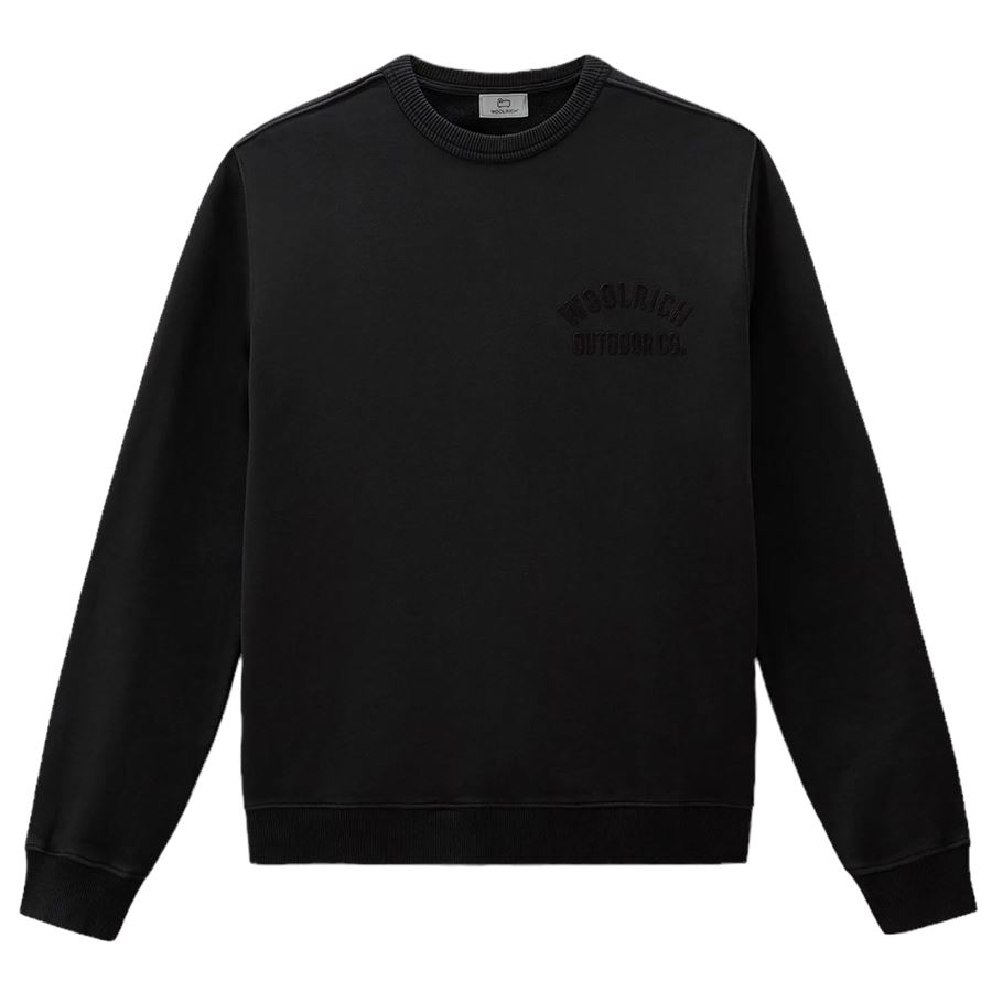 ORGANIC COTTON SCRIPT CREWNECK Woolrich | CFWOSW0216100